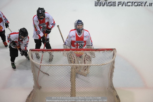 2014-10-26 Ambrosiana-Hockey Milano Rossoblu U12 0268